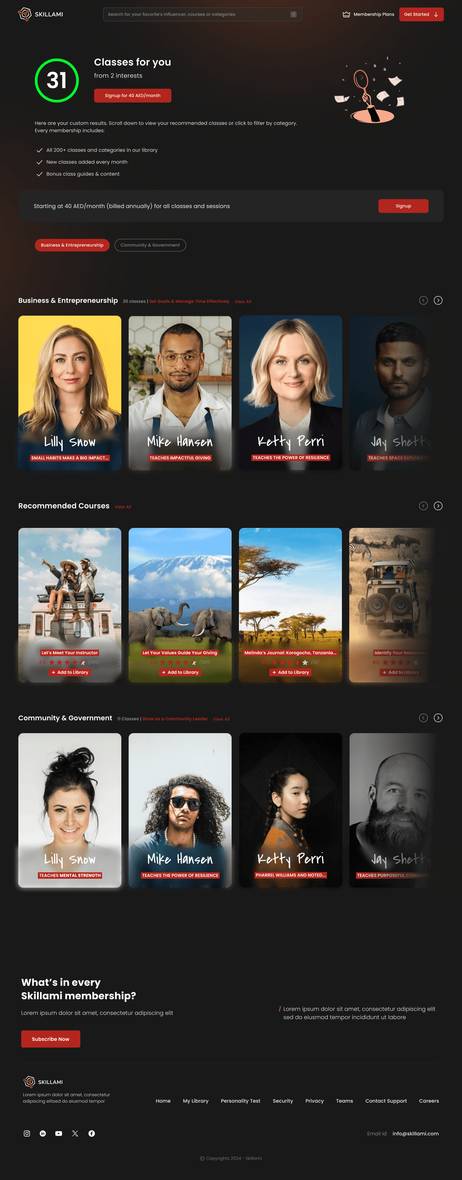 Skillami Project